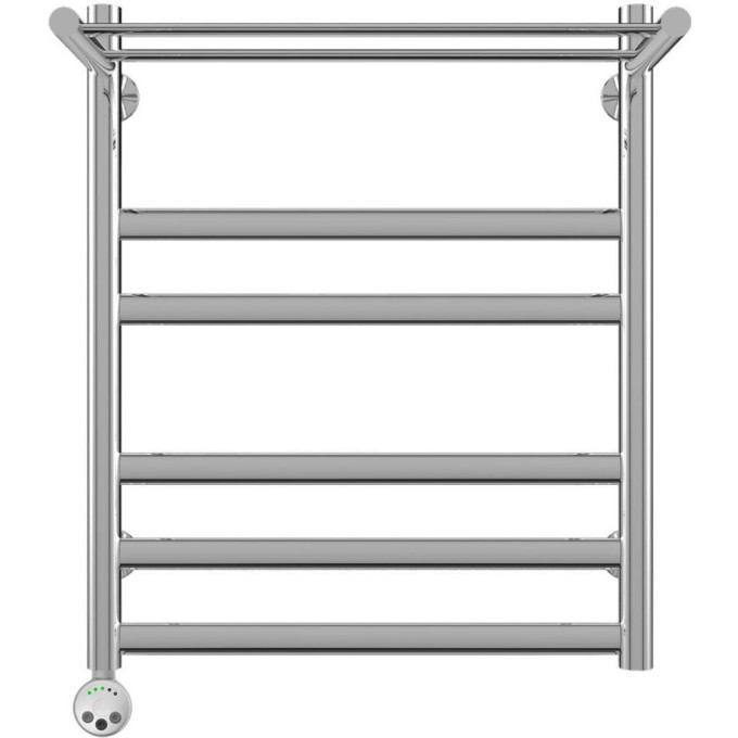 Полотенцесушитель электрический TERMINUS ХЕНДРИКС П6 500x596, ТЭН HT-1 300W, левый/правый 4660059921273