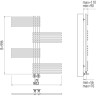 Полотенцесушитель водяной TERMINUS ЕВРОПА П20 500х996 4620768886669